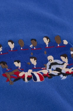 Copa T-hirt Bordado Capeõe Europeu França 2000