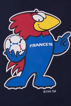 Copa T-hirt Macote Do Mundo França 1998