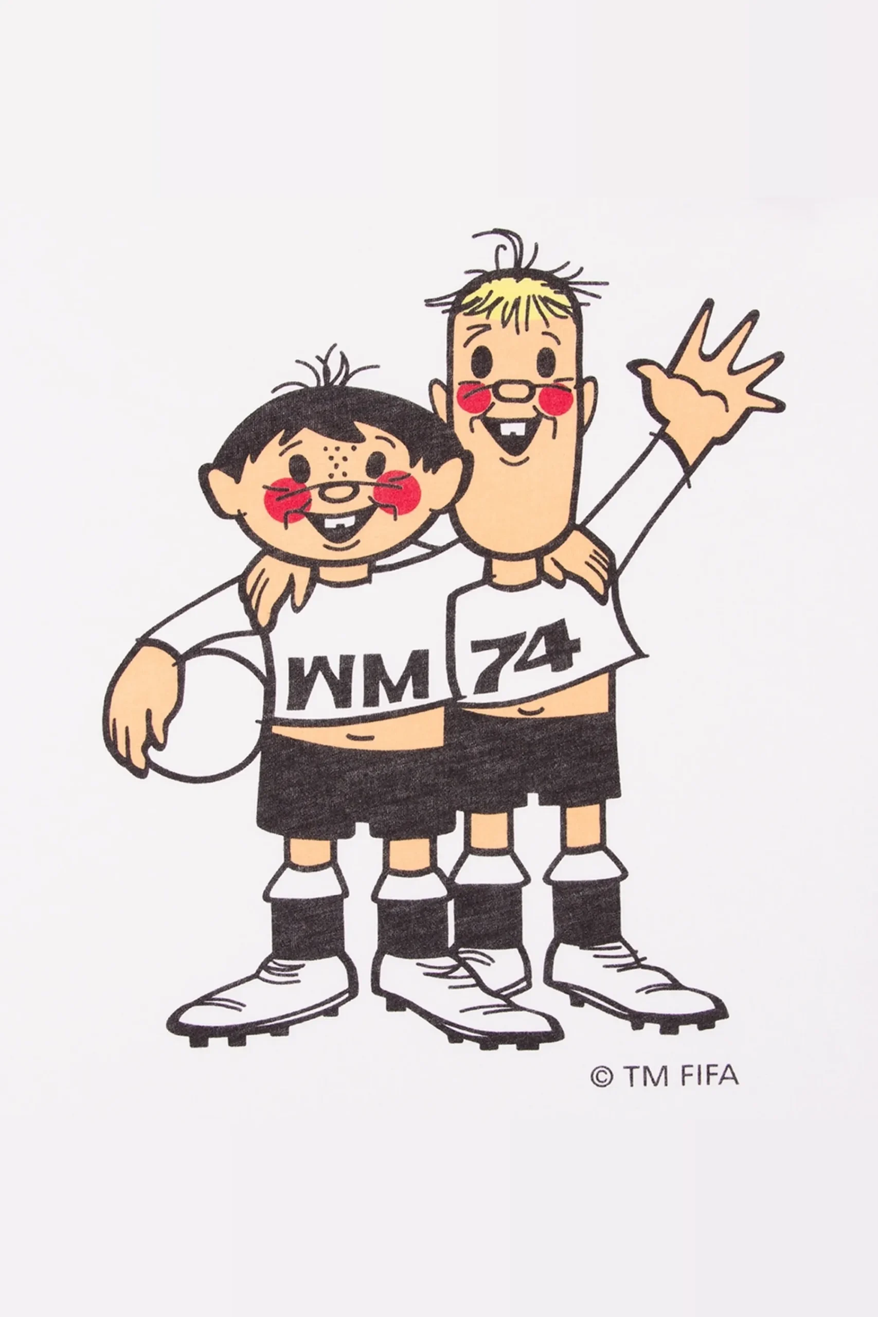 Copa T-hirt acote Do undo Aleanha 1974