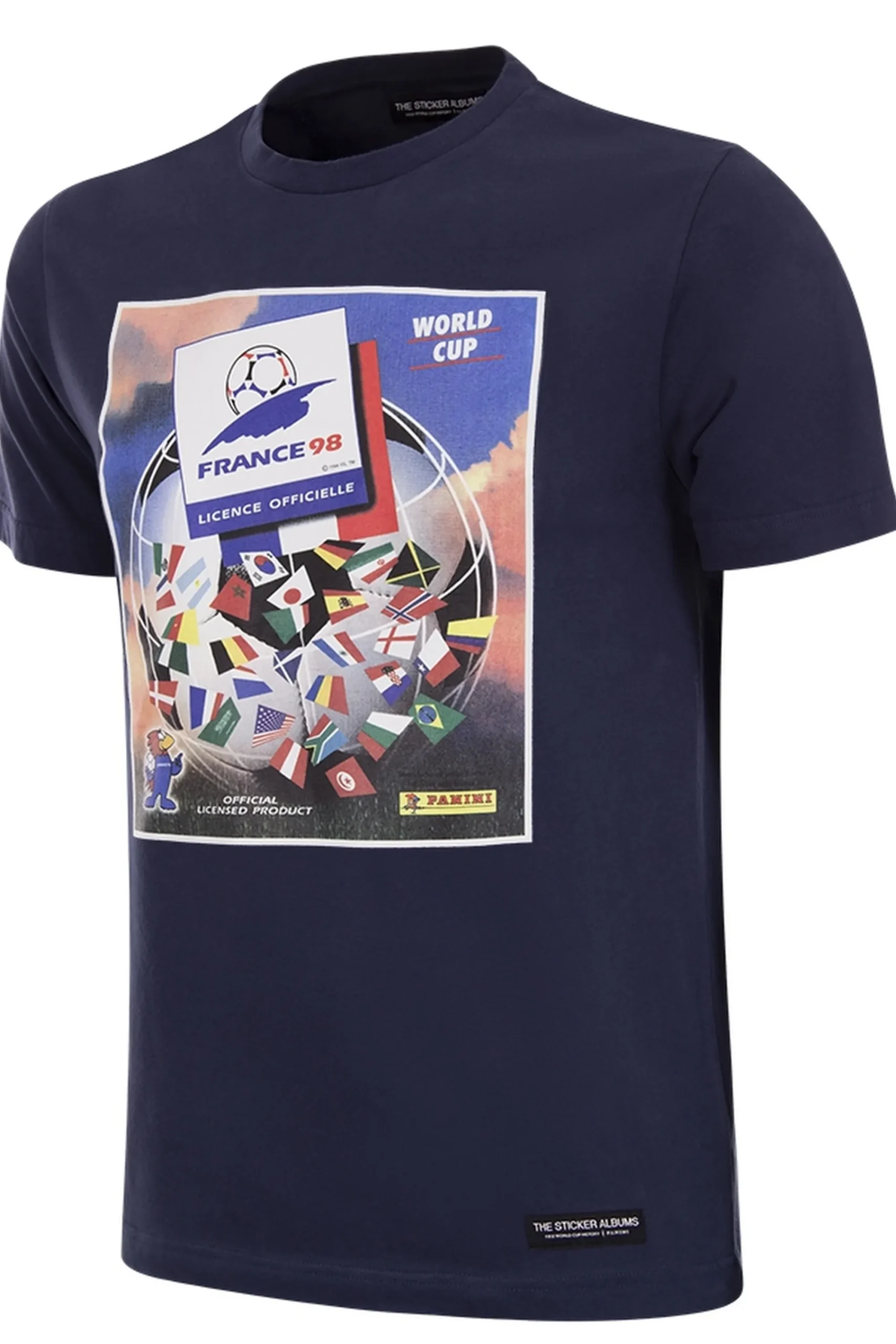 Copa T-hirt Panini Fifa Do undo França 1998