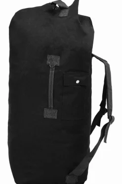 Vidaxl Bolso De Lona Estilo Militar 85 L