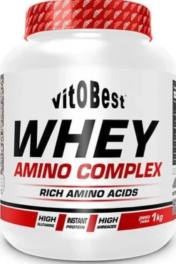 Vitobest Whey Amino Complex - 1kg Biscoitos Pretos Da