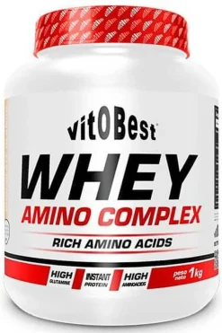 Vitobest Whey Amino Complex - 1kg Creme E Morango Da