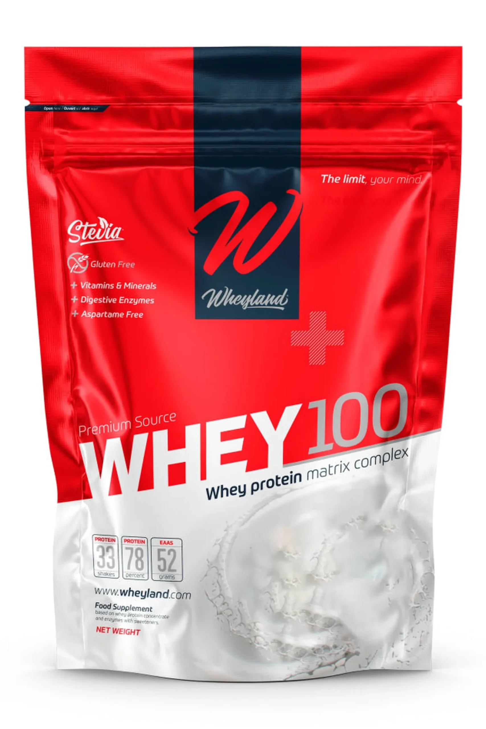 Wheyland Whey 100 500 Gr Baunilha Madagáscar