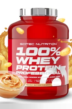 Scitec 100% Whey Protein Professional - 2350g Nueva Crema De Cacahuete Da Nutrition
